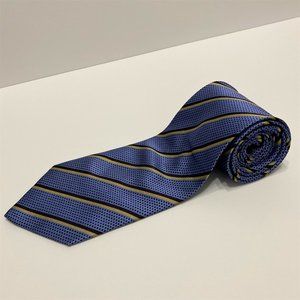Nautica blue, gold and brown classic men’s tie